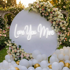 Love You More Led Neon Sign Light