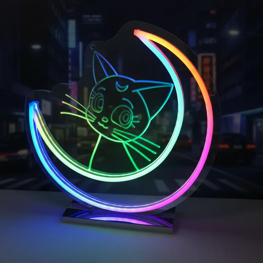 Mirror Neon Sign for Home&Shop Decor