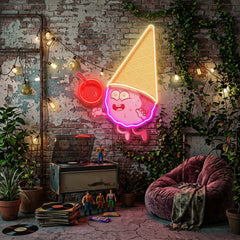Magician Ice Cream LED Neon Sign Light Pop Art