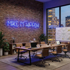Make It Happen Neon Sign Light