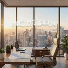 Make It Happen Neon Sign Light