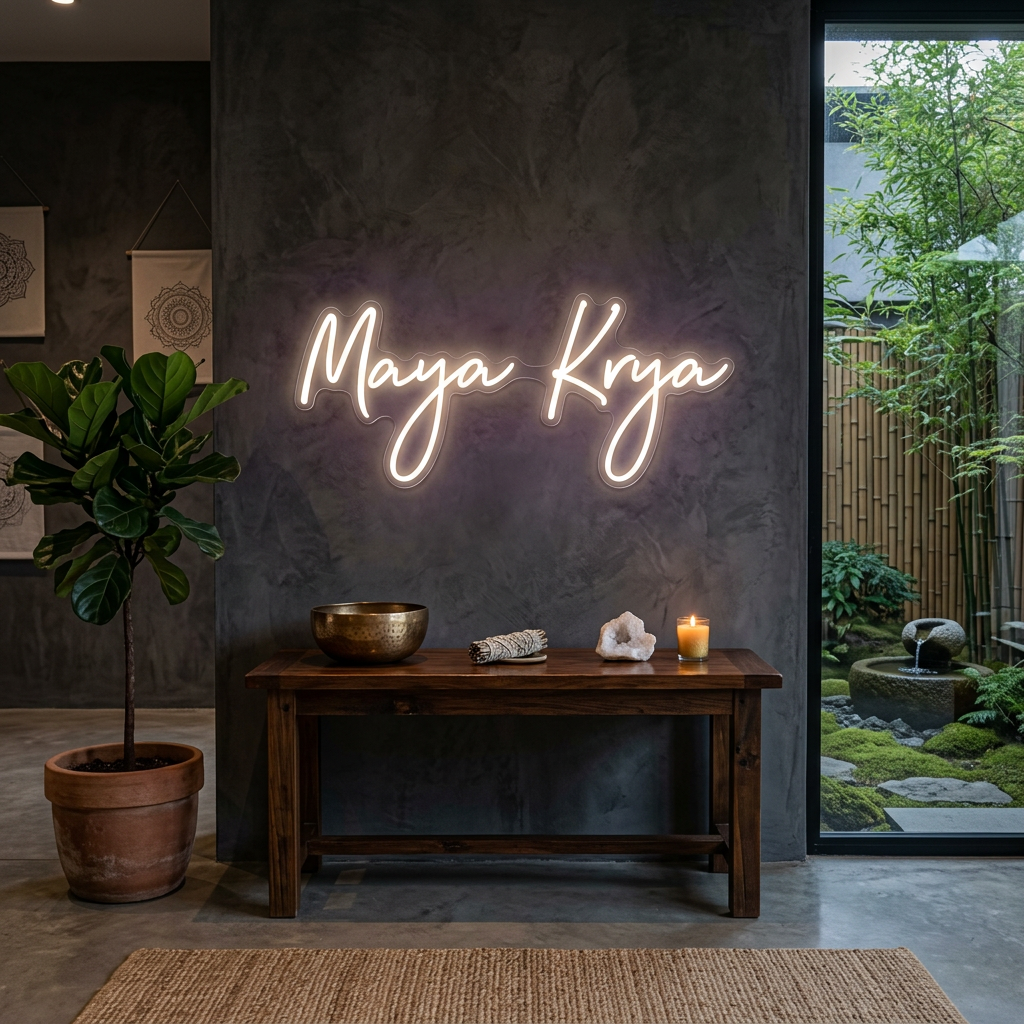 Custom Neon: Maya Krya