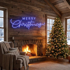 Merry Christmas LED Neon Sign Light