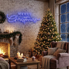 Merry Christmas LED Neon Sign Light