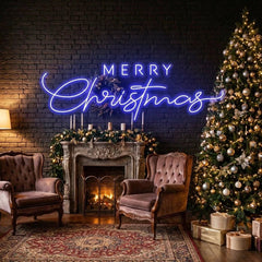 Merry Christmas LED Neon Sign Light
