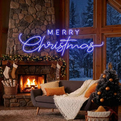 Merry Christmas LED Neon Sign Light
