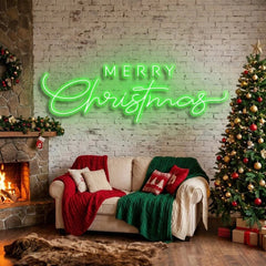 Merry Christmas LED Neon Sign Light
