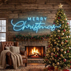 Merry Christmas LED Neon Sign Light