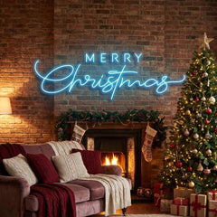 Merry Christmas LED Neon Sign Light