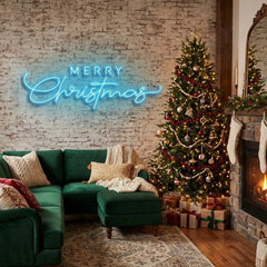 Merry Christmas LED Neon Sign Light