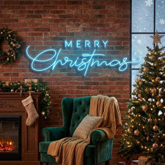 Merry Christmas LED Neon Sign Light