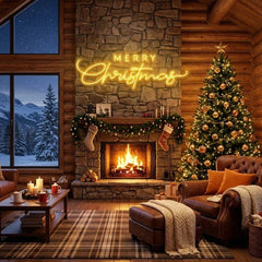 Merry Christmas LED Neon Sign Light