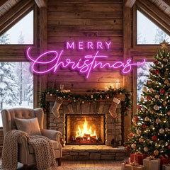 Merry Christmas LED Neon Sign Light