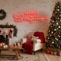 Merry Christmas LED Neon Sign Light