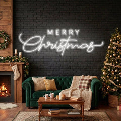 Merry Christmas LED Neon Sign Light