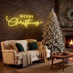 Merry Christmas LED Neon Sign Light