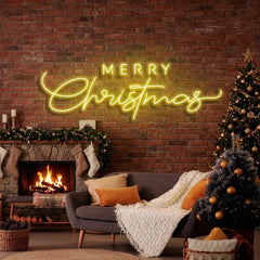 Merry Christmas LED Neon Sign Light