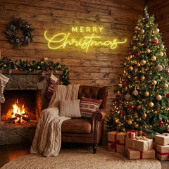 Merry Christmas LED Neon Sign Light