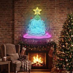 Merry christmas Art Work Led Neon Sign Light