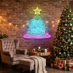 Merry christmas Art Work Led Neon Sign Light