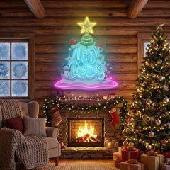 Merry christmas Art Work Led Neon Sign Light