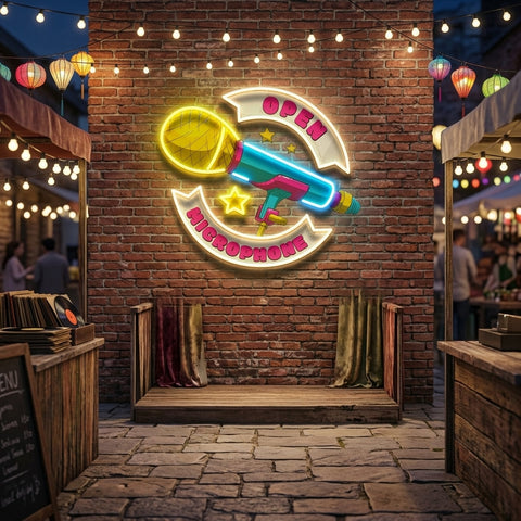 Micro LED Neon Sign Light Pop Art