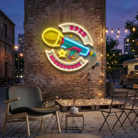 Micro LED Neon Sign Light Pop Art
