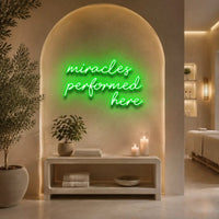 Miracles Performed Here