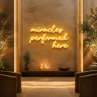 Miracles Performed Here