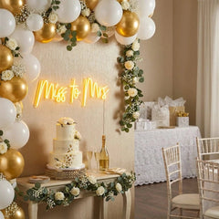 Miss To Mrs Led Neon Sign Light