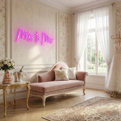 Miss To Mrs Led Neon Sign Light