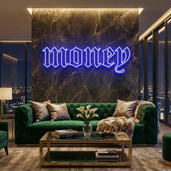 Money Led Neon Sign Light