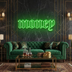 Money Led Neon Sign Light