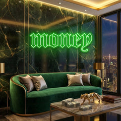 Money Led Neon Sign Light