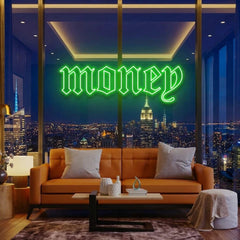 Money Led Neon Sign Light