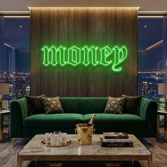 Money Led Neon Sign Light