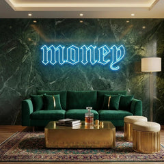 Money Led Neon Sign Light
