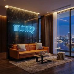 Money Led Neon Sign Light