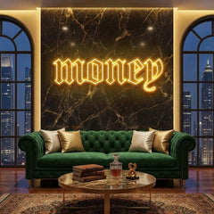 Money Led Neon Sign Light