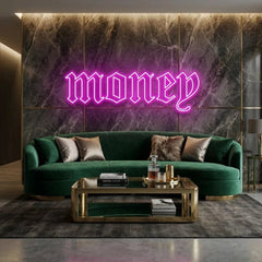 Money Led Neon Sign Light