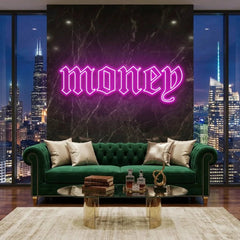 Money Led Neon Sign Light