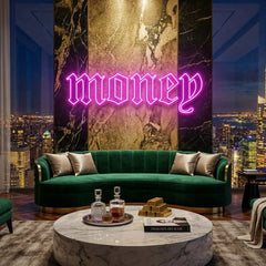 Money Led Neon Sign Light