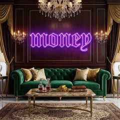 Money Led Neon Sign Light