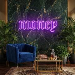 Money Led Neon Sign Light