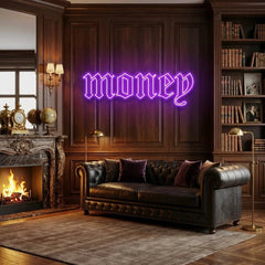 Money Led Neon Sign Light