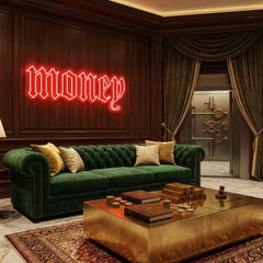 Money Led Neon Sign Light