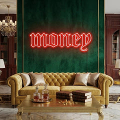 Money Led Neon Sign Light