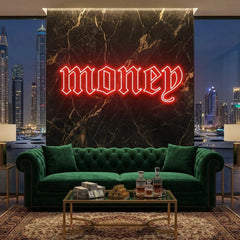 Money Led Neon Sign Light