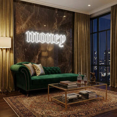 Money Led Neon Sign Light
