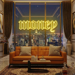 Money Led Neon Sign Light